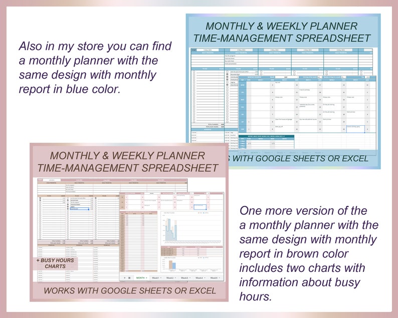 Weekly Planner Sheet Time Management Weekly Schedule Weekly - Etsy
