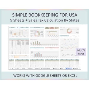 Expense tracker, Expense tracker template, Cash flow spreadsheet, Expense log, Expense report, Business finance tool, Google sheets, Excel