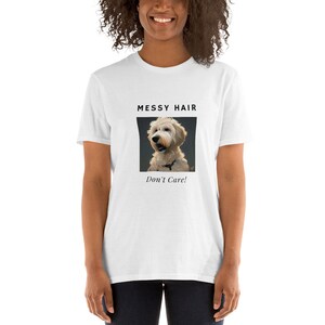 Messy hair Short-Sleeve Unisex T-Shirt
