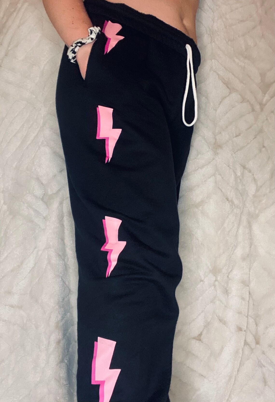 lightning bolt sweatpants
