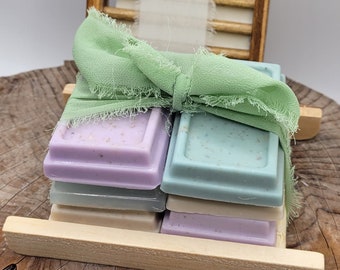 Soap Bundles, Soap Ends, Soap Sampler, Natural Soap Ends, Soap Sample Set, Soap Saver Dish, Soap Gift Set