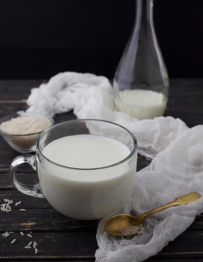 Rice Milk Hair Mask Conditioning Hair Treatment for Damaged Etsy