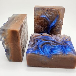 Sea Moss Collagen Soap, Face and Body Soap Bar, Seaweed Soap, Tropical Scented Soap image 2