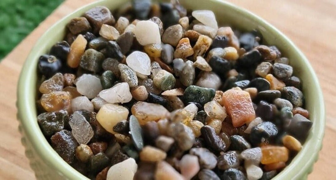 Natural Pebble Rock, Decorative Gravel for Plants, Terrarium Supplies