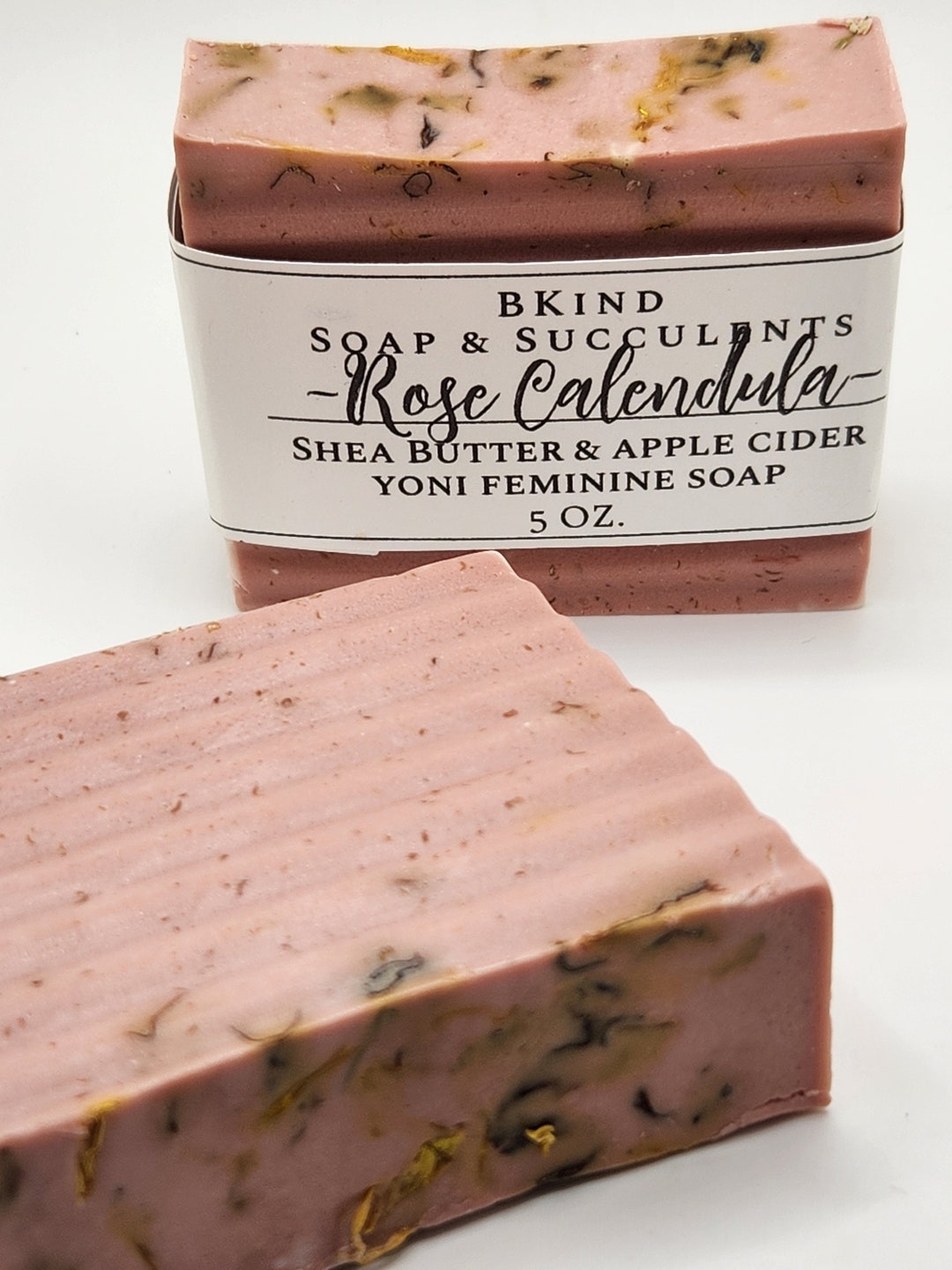 Yoni Soap With Apple Cider Vinegar, Rose Calendula Feminine Wash, All