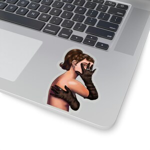 Gloved Goddess 111 Sticker