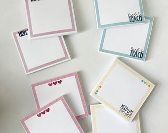 MISPRINTED Sticky Notes | mini notepad, cute stationery, positive note