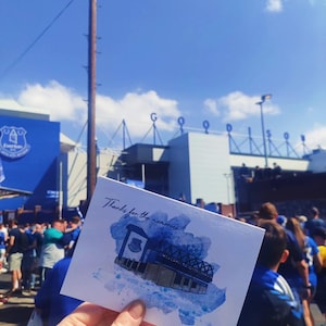 Everton FC, Goodison Park, danke für die Erinnerungen