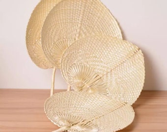 woven fans for weddings