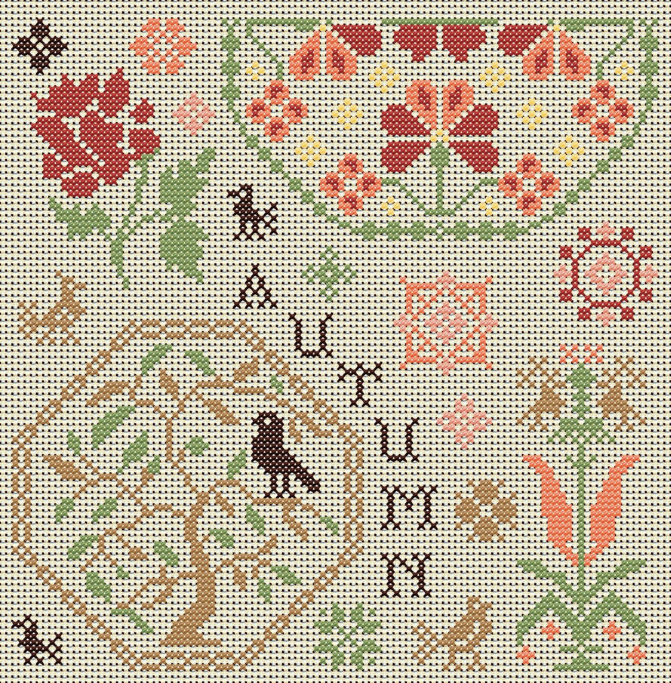 Quaker Samplers Magazine Etsy