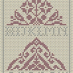 NEW BOOK Quaker Samplers in Cross Stitch PDF Book uses the beautiful medallion motifs and patterns to create lovely samplers to embroider image 8