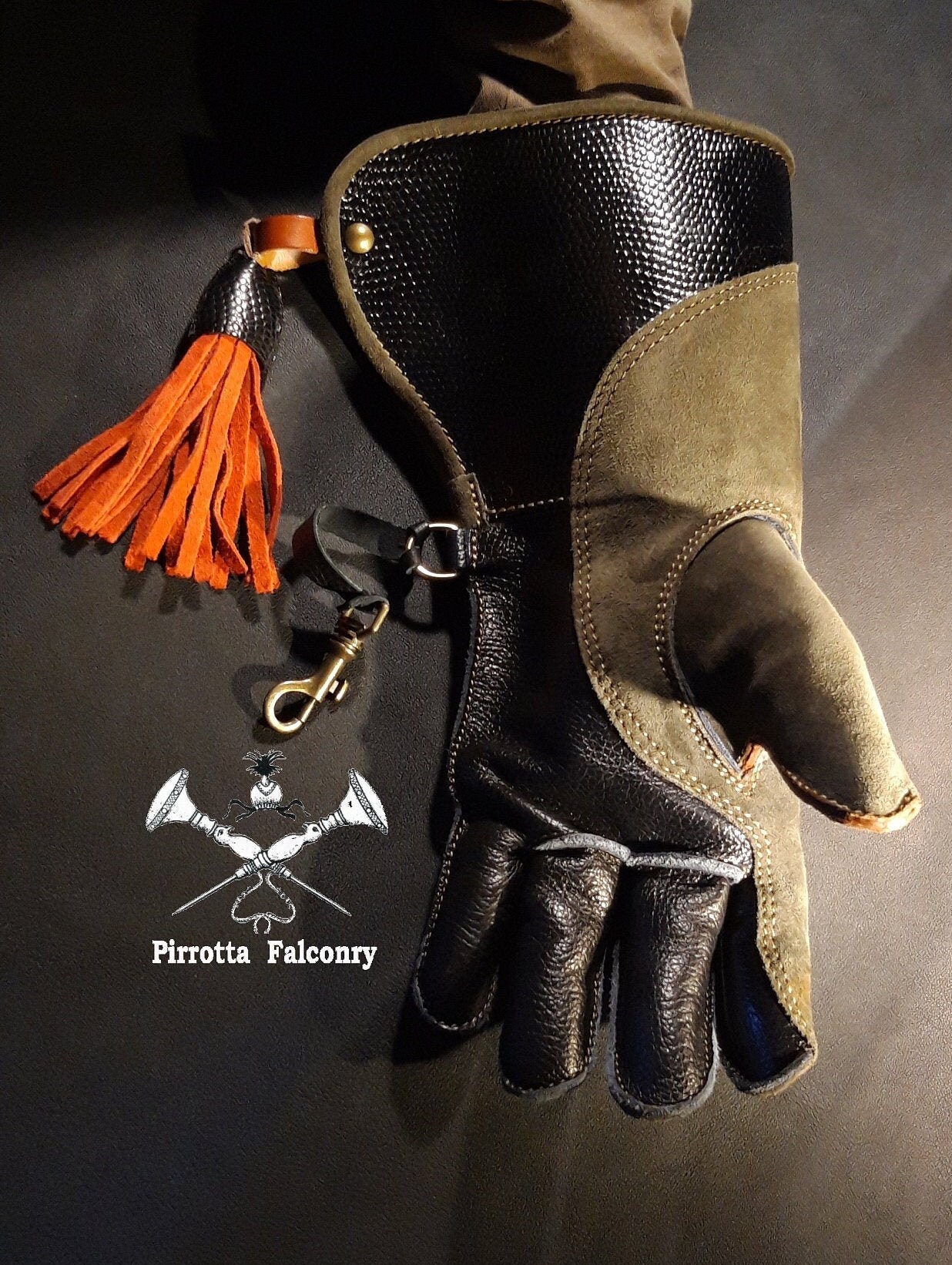 Falconry glove Leather falconry glove Falconry accessories