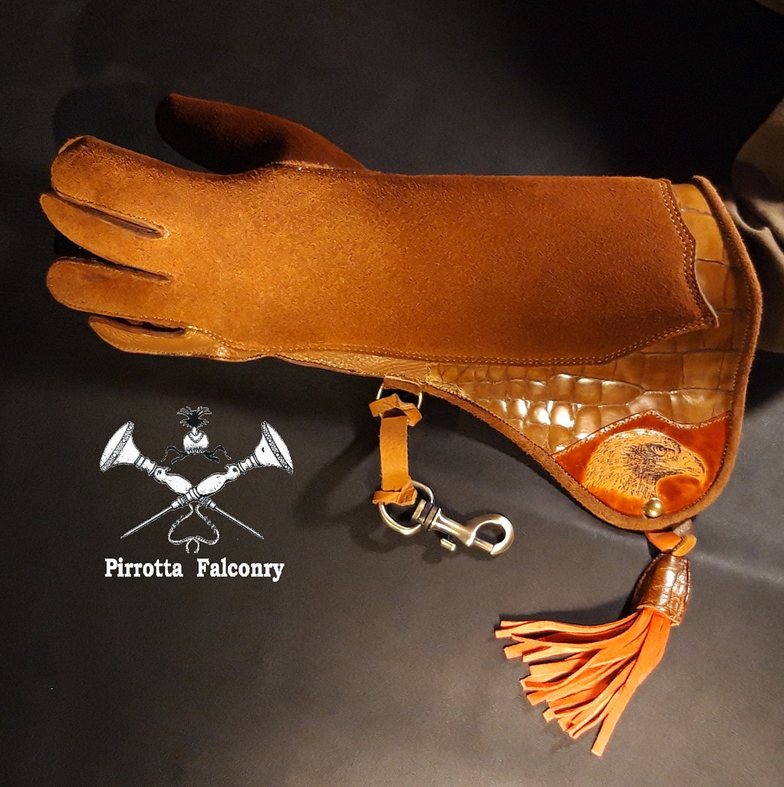 Falconry glove Eagle women's glove Falconry Etsy