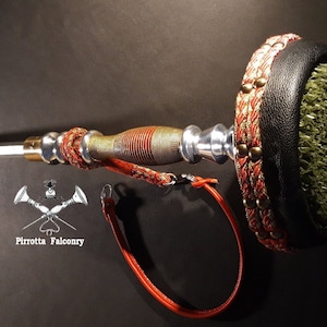 Falconry block - Aluminum falconry block - Falconry Equipment - Falconry gift - Handmade in Italy