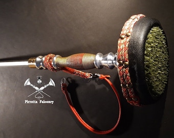 Falconry block - Aluminum falconry block - Falconry Equipment - Falconry gift - Handmade in Italy