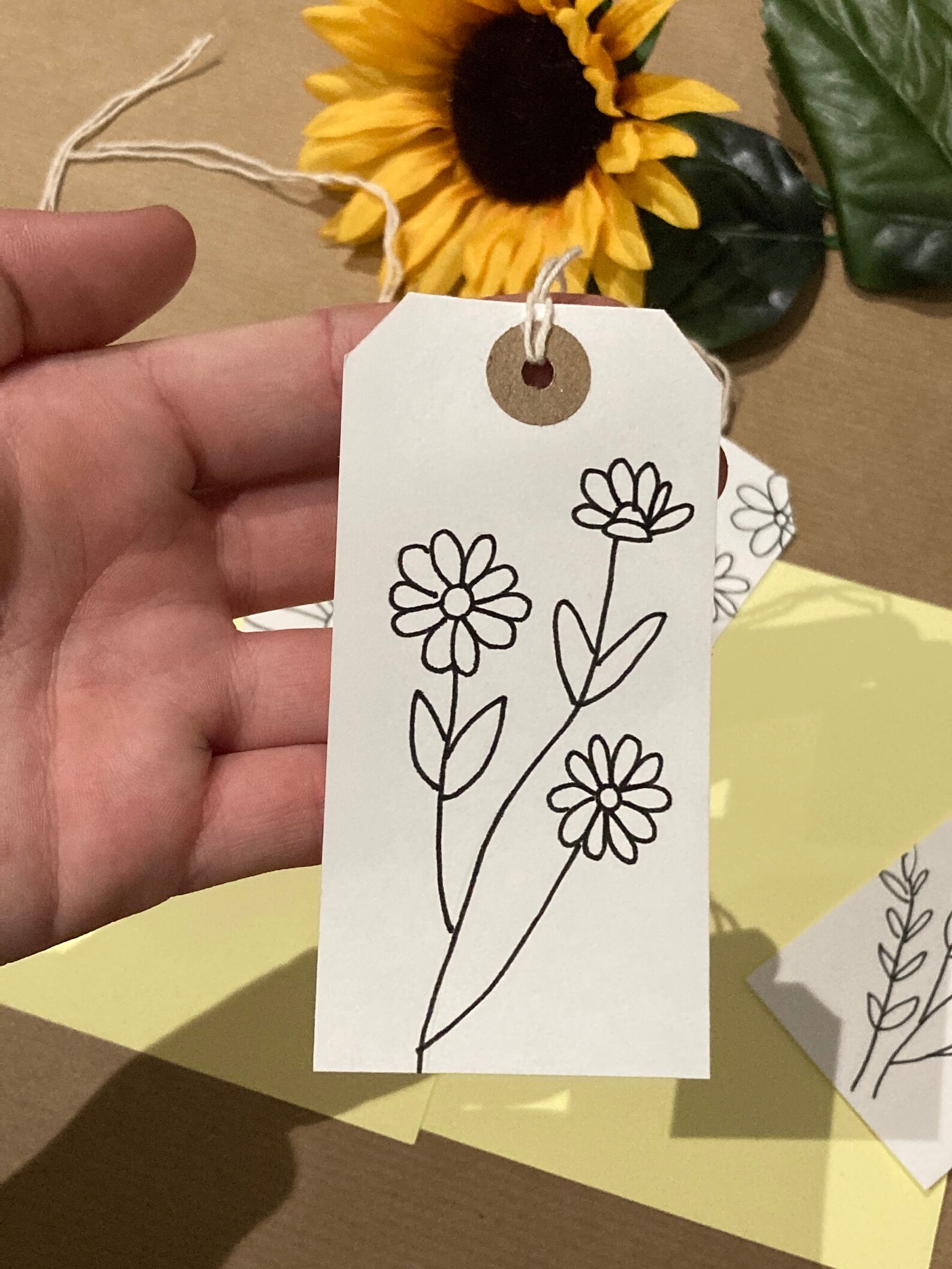 Flower Gift Tags gift tags floral gift tags for presents Etsy