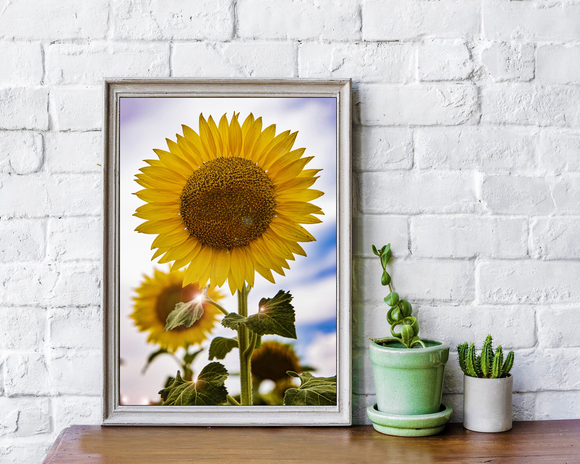 Sunflowers wall decoration flowers wall decoration Etsy