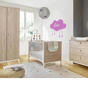 Stickers mural nuage