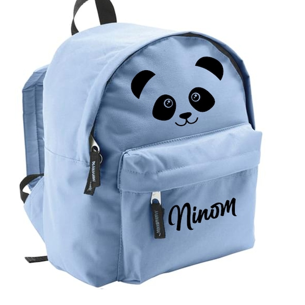 Sac à dos enfant maternelle panda personnalisé