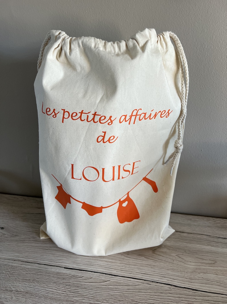 Sac à linge personnalisé image 1