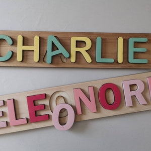 Rompecabezas de nombre personalizado