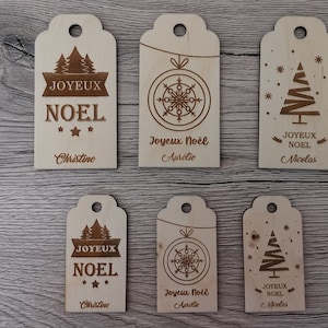 Customizable Christmas label