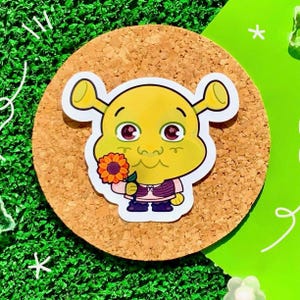Shrek-sticker | Schattig | Tekenfilms | Liefde | Valentijnskaarten