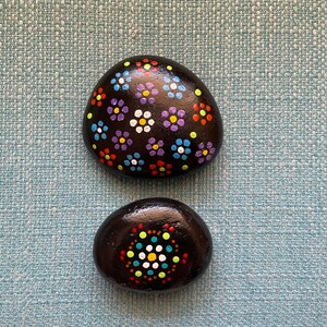 Dot art (flowers and mandala)
