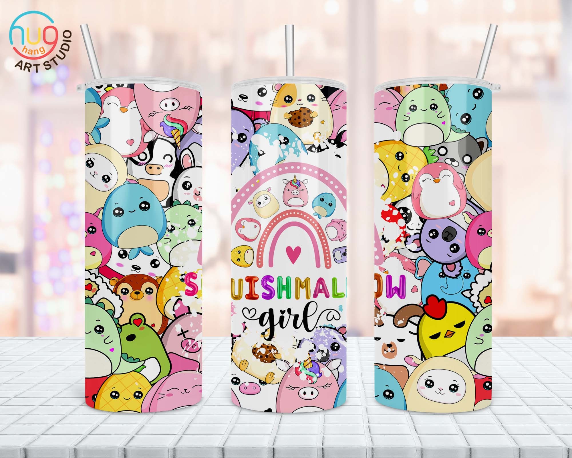 Cute Squishmallow Addict ONE 1 Stickers Sheet, Print & Cut PNG, JPF Plus  Free Coloring Bookmarks printable Animal Stickers read Info 