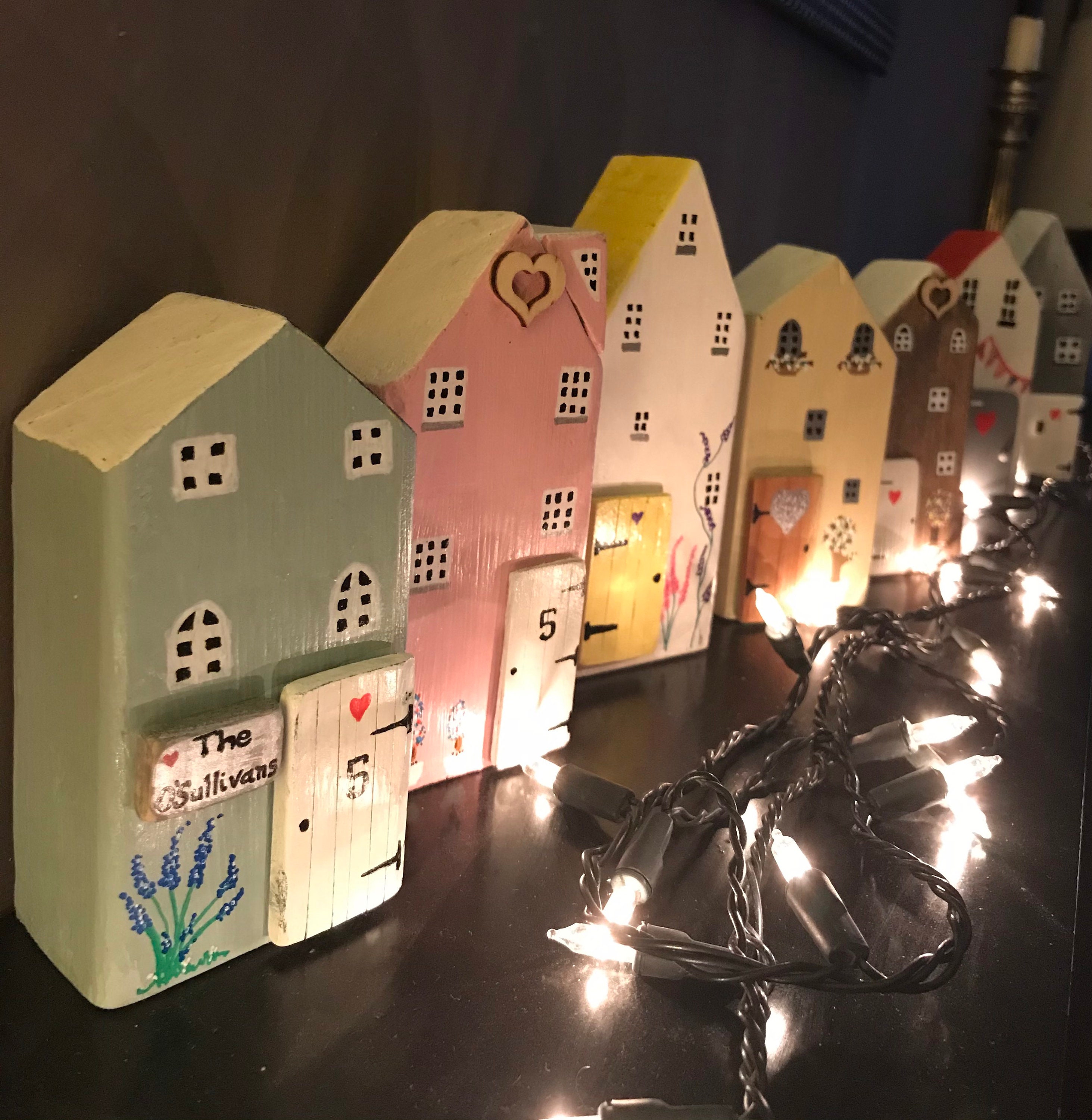 Little Wooden Houses Handmade Personalised Home Decor. Etsy UK