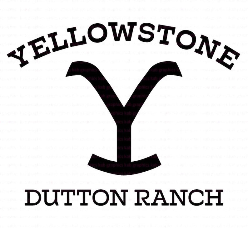 Yellow Stone Dutton Ranch Decal Yellow Stone DecalsDecals Etsy
