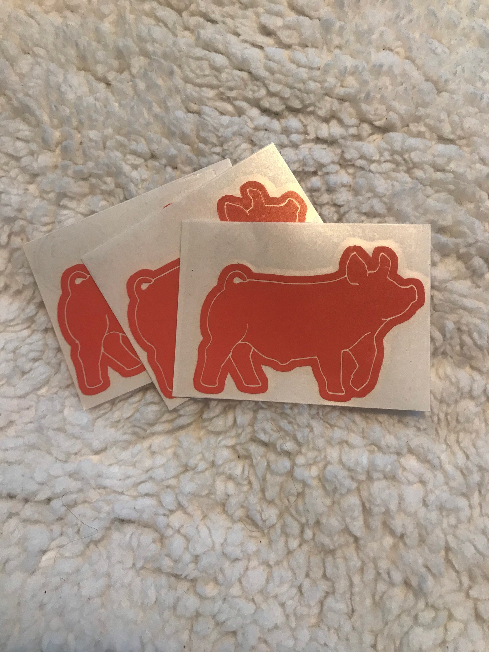 Show Pig Livestock Decal Show Pig Decal 4H Decal Decals for Etsy