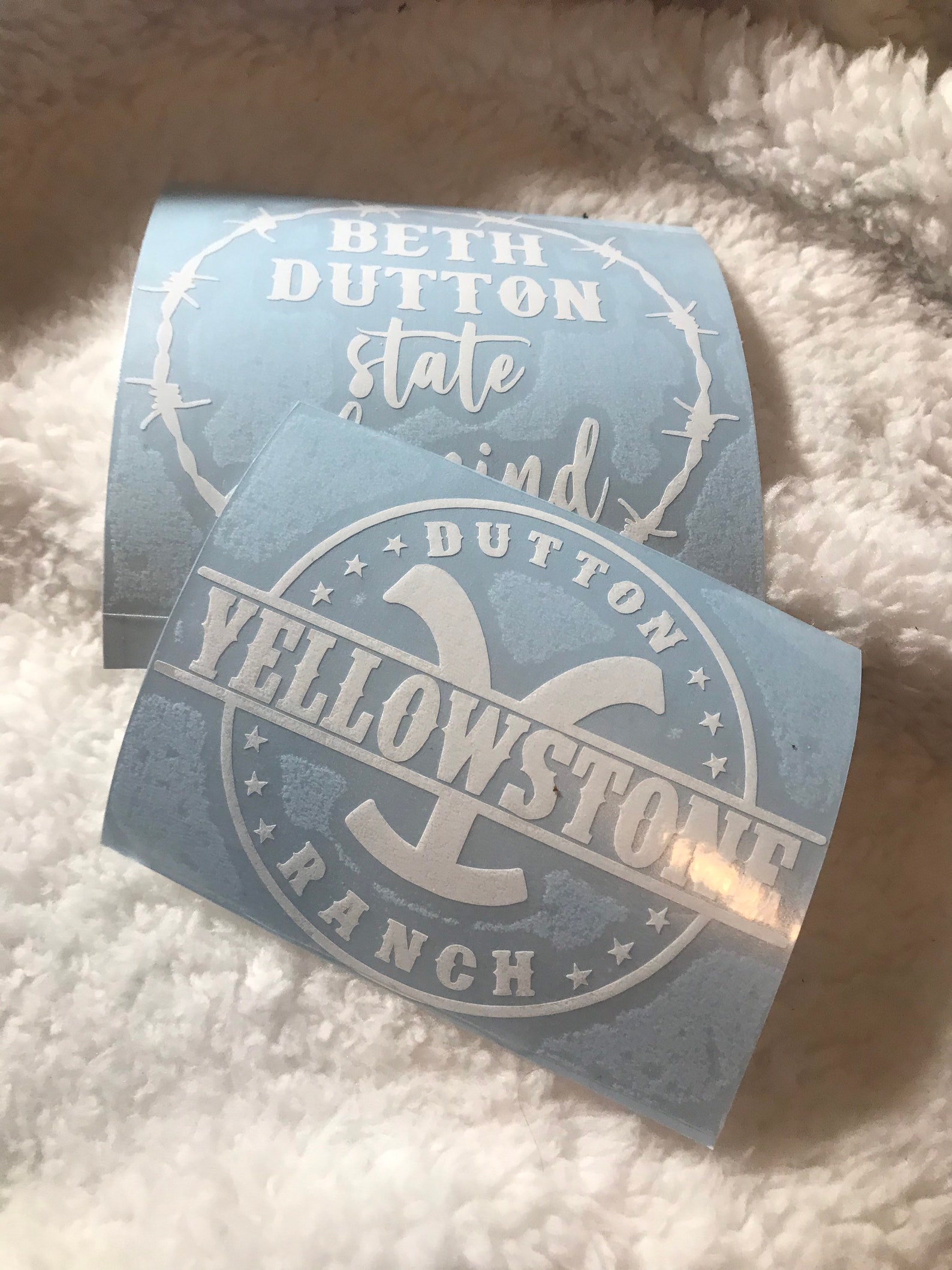 Yellowstone Dutton Ranch Decal Yellowstone Ranch Logo Decal Etsy