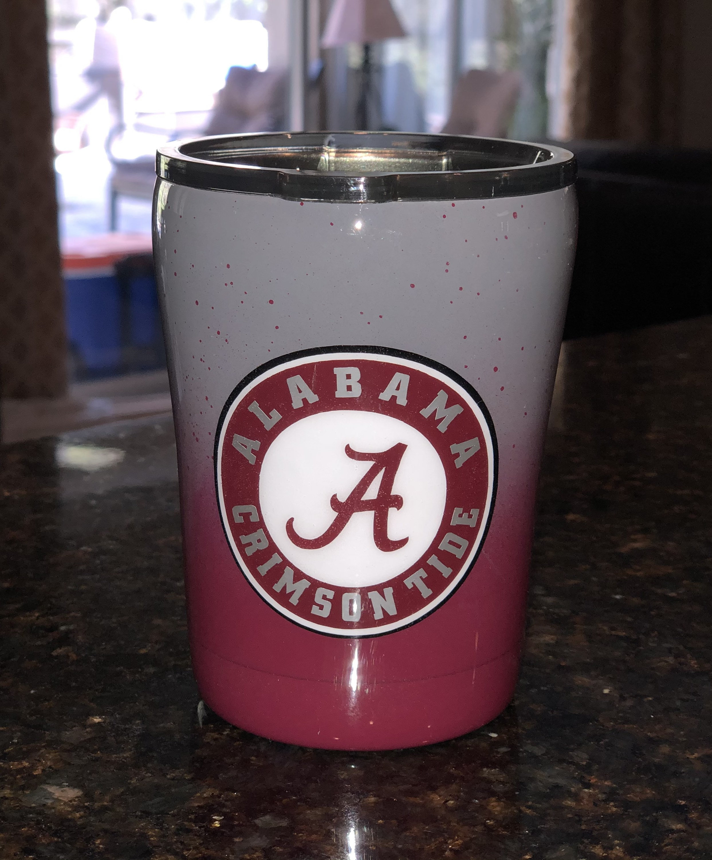 NCAA Alabama Crimson Tide Personalized Coffee Mug 11oz Pink