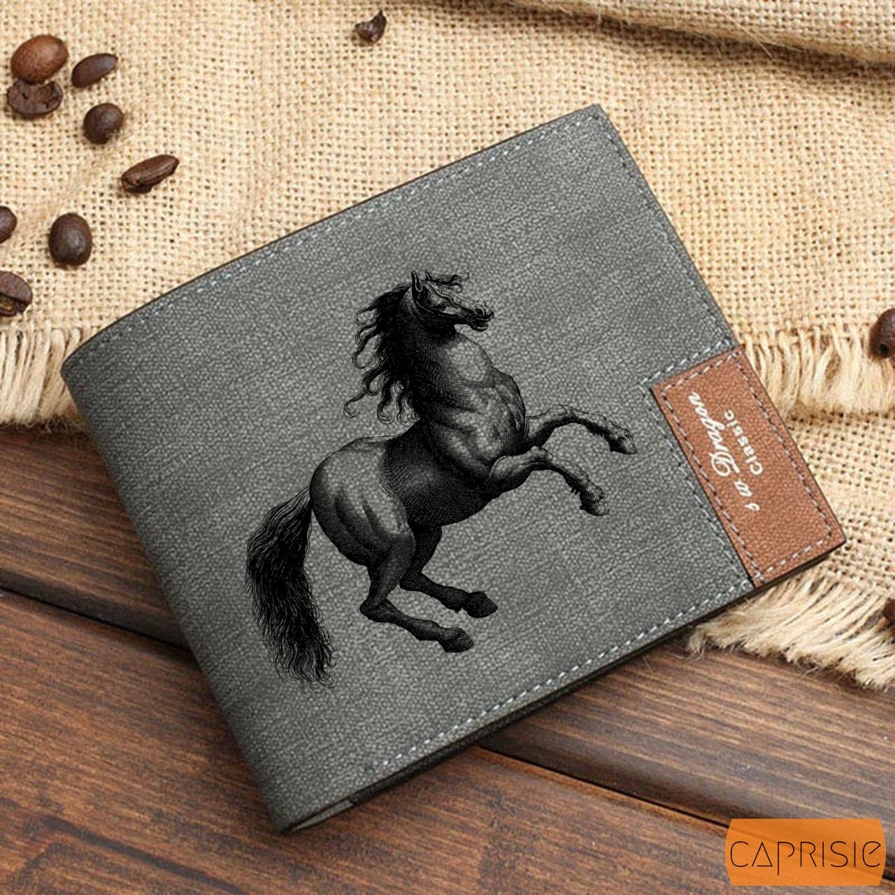 Horse Lovers Design Wallet for Men & Women Horses Wallet Etsy