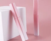 10 30pcs diy lip gloss lip glaze material packaging material gradient pink and white simple handmade lip glaze lip gloss tube empty tube