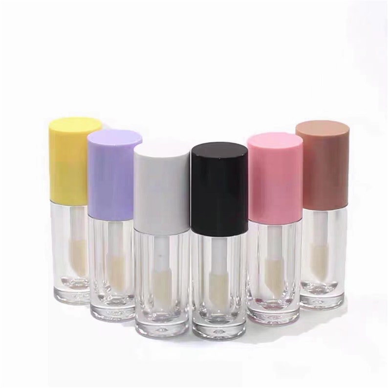6ML Big White Lip Brush Rod Lip Gloss Tube Empty Tube, Lip Oil Bottle