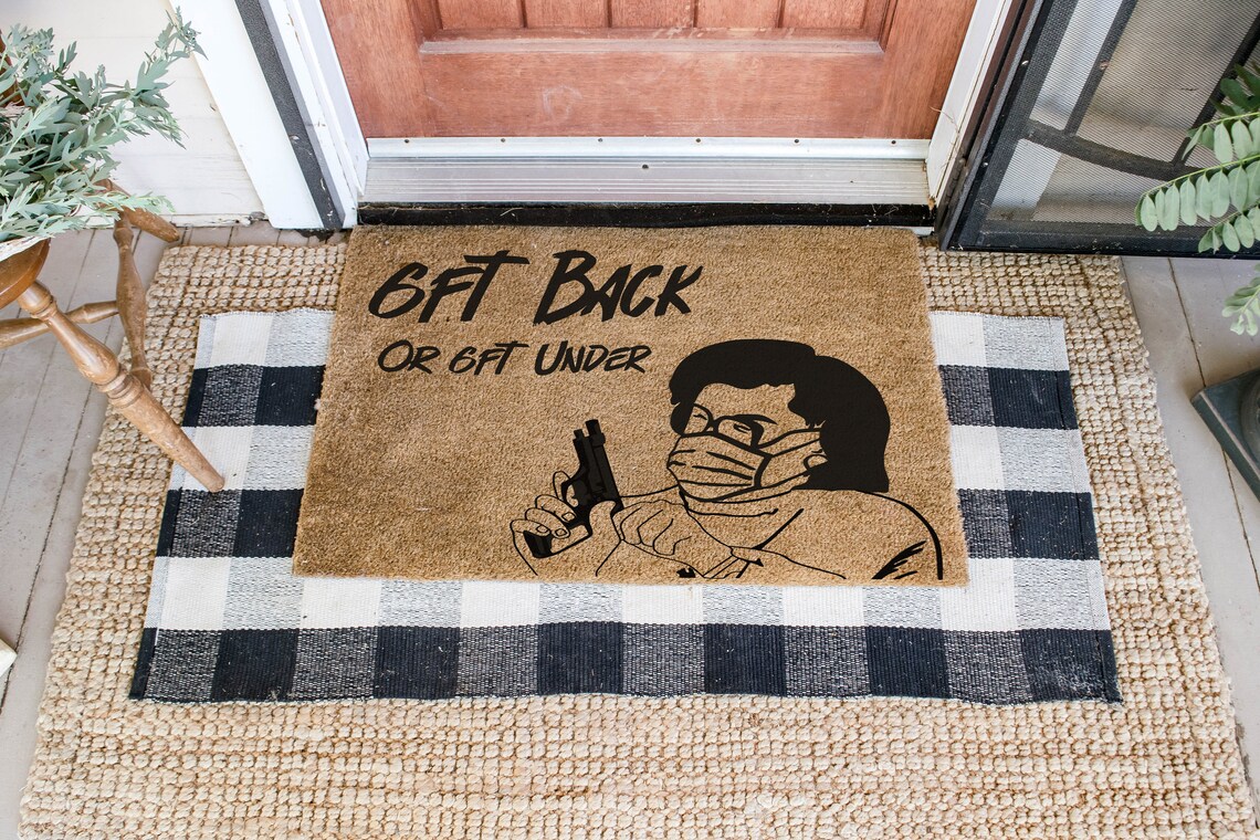 6FT back doormat or ft 6ft under doormat Etsy