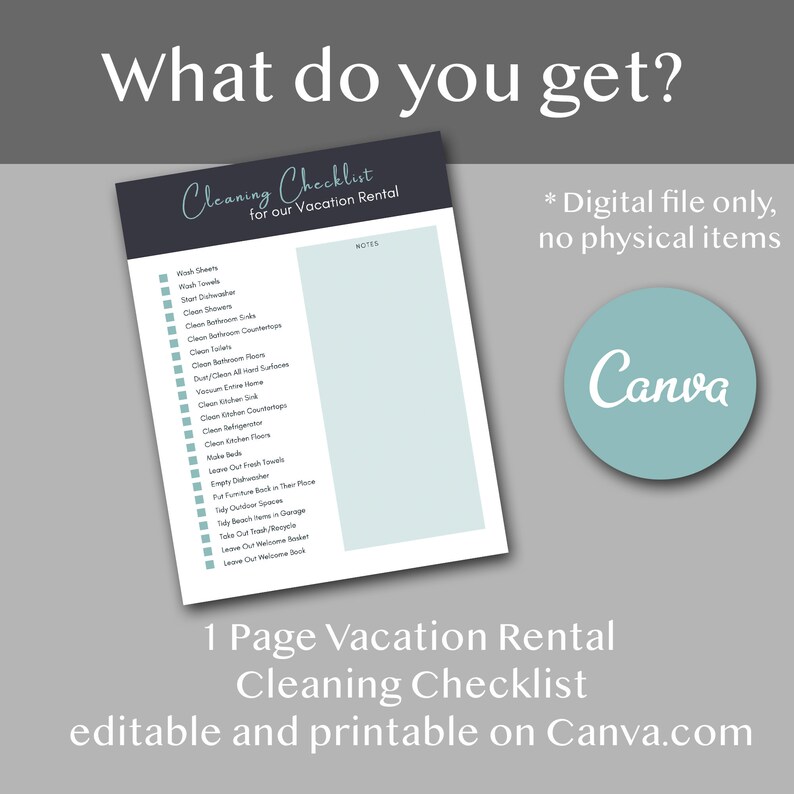 vacation-rental-cleaning-checklist-edit-online-with-canva-etsy