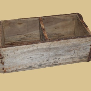Brick Mold Balu Made of Old Wood Recycled Brick Mold 1 Chamber 2