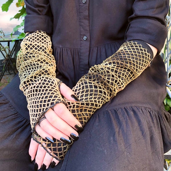 Gothic Arm Warmers Etsy