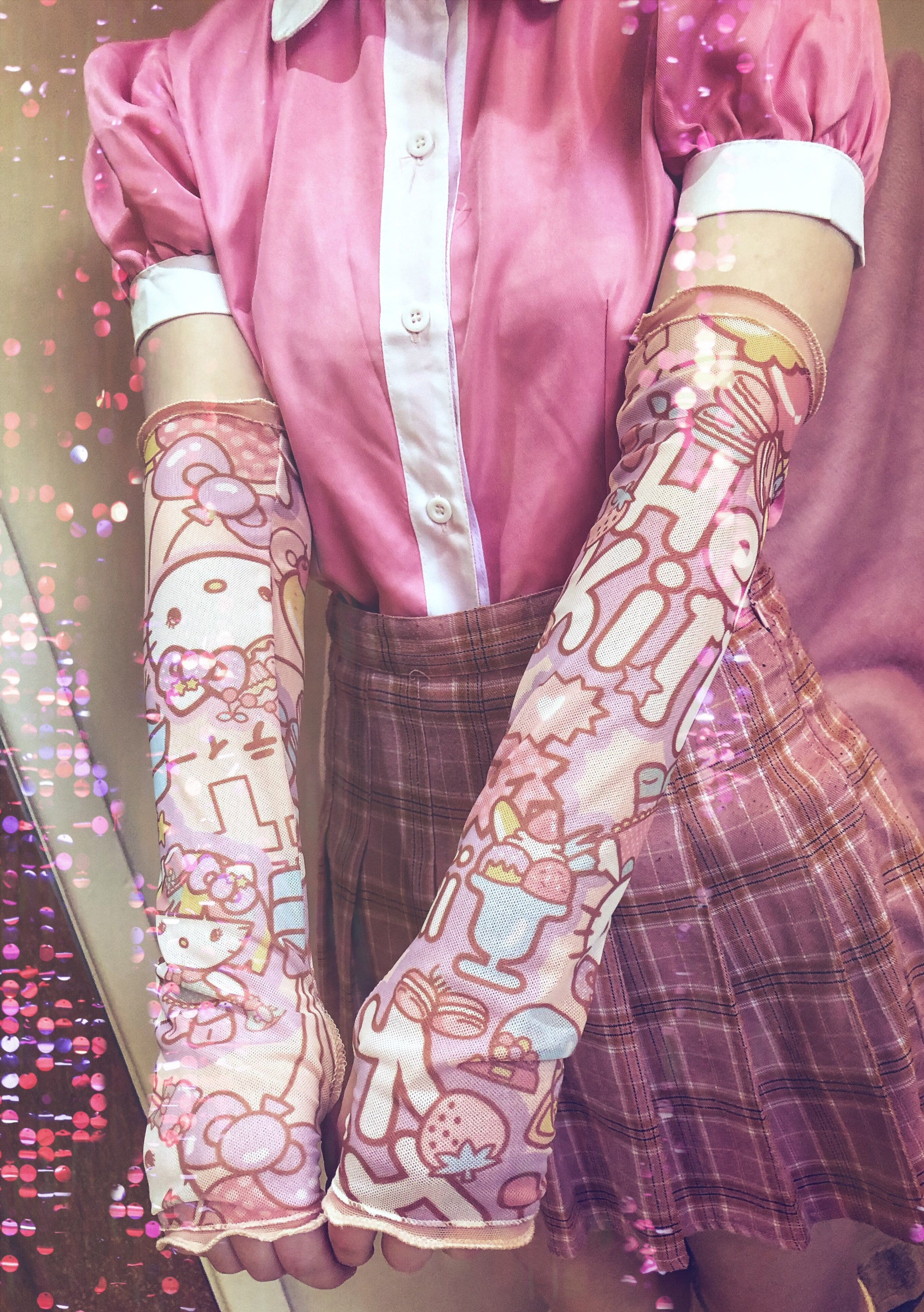 Pink Arm Warmers - Etsy