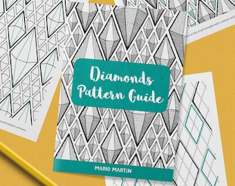 PAISLEY Pattern Drawing Guide How to Draw Geometric Patterns Step by Step  Tutorial Tracing Template Printable PDF Ebook (Download Now) 