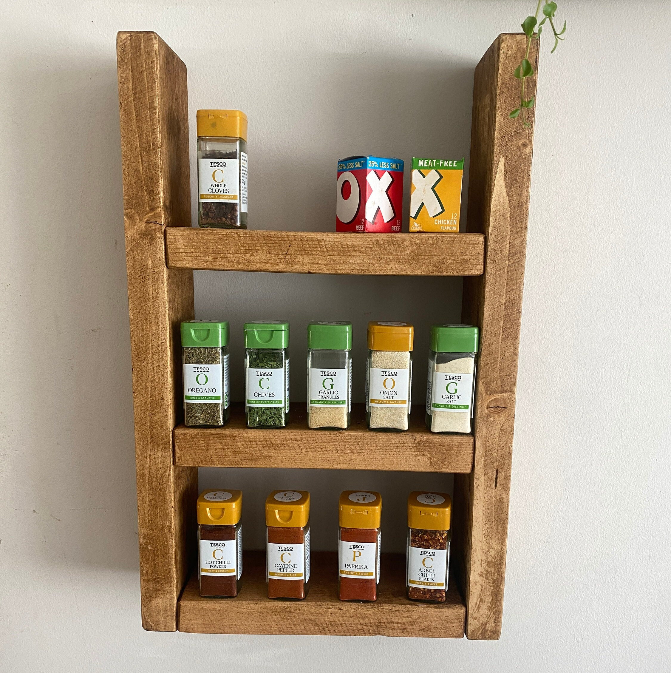 4 Tier Bamboo Spice Rack – That Organized Home