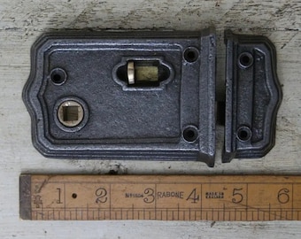 RIM Latch Antique Hand Forged Iron Rustic Door Latch Catch Cupboard Lock