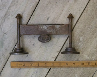 thumbnail image 2 of Rustic Vintage Iron Boot Scraper – Country English Garden Mud Remover For Wellies 2 of 4