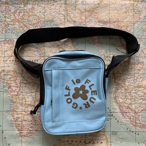 Converse X Golf Le Fleur Side Crossbody Shoulder Bag in Baby Blue Etsy