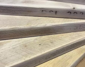 FORÊT Pre Sanded Solid Pine Rustic Reclaimed Scaffold Boards - Cut To Size