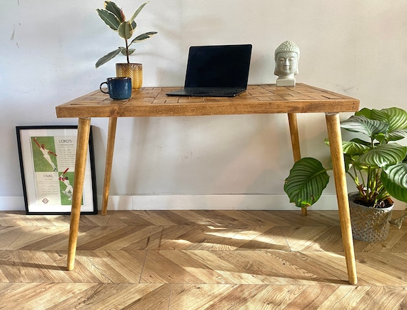 For t Rustic Parquet Herringbone Chevron Patterned Wood Chunky