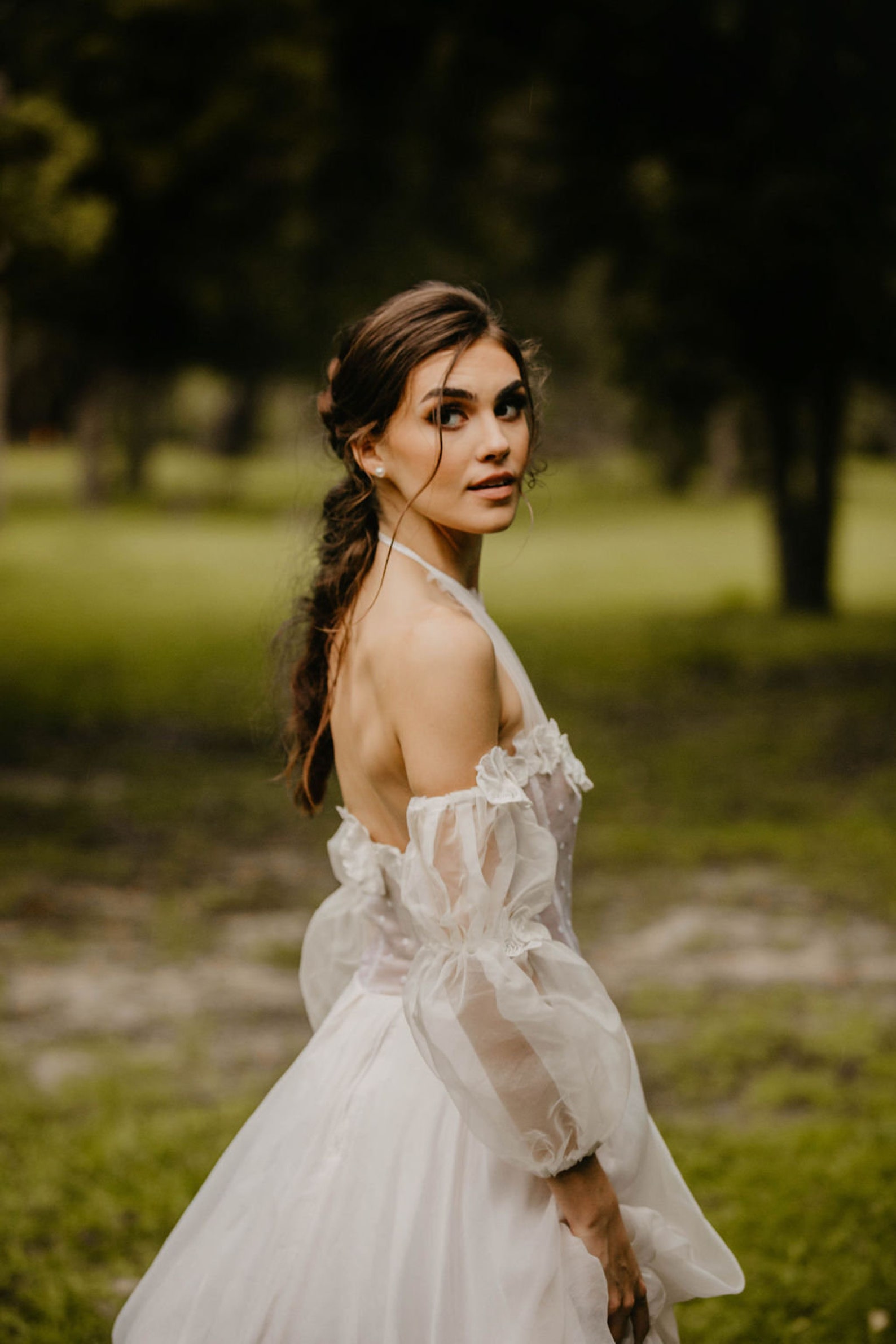 boho ball gown